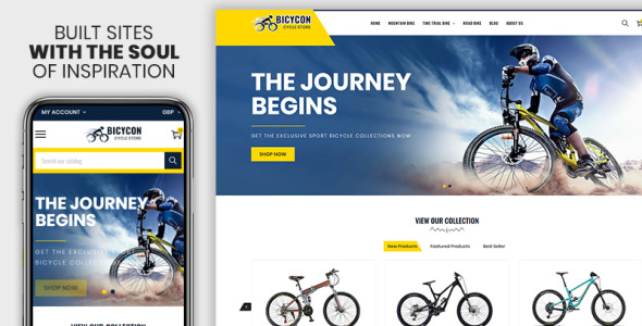 The Cycle &amp; Bicycle Responsive Shopify Theme