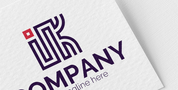 Шаблон логотипа на тему графика