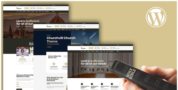 церковная тема wordpress
