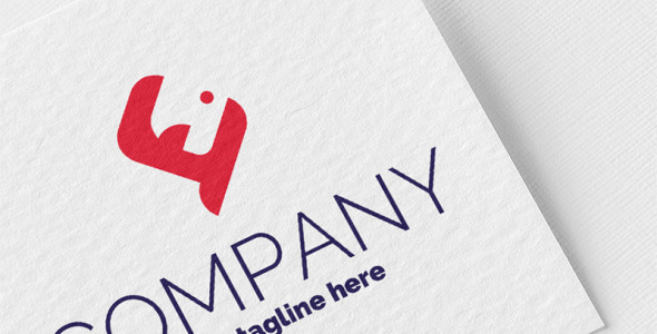 Шаблон логотипа на тему графика