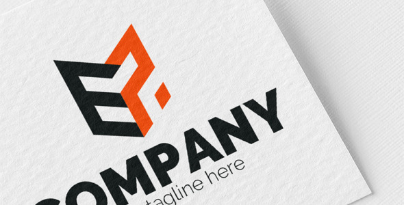 Шаблон логотипа на тему графика