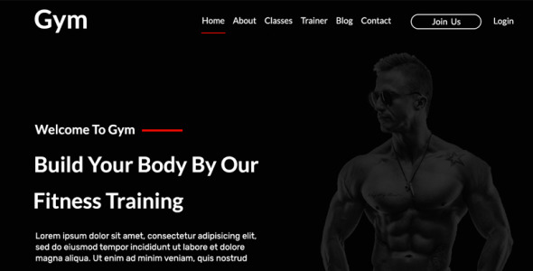 PSD шаблон на тему графика