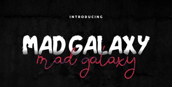 Шрифт на тему графика