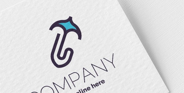 Шаблон логотипа на тему графика