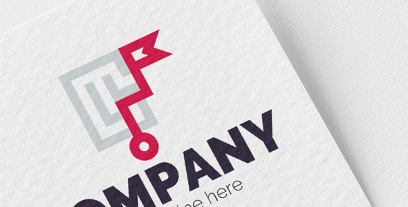 Шаблон логотипа на тему графика