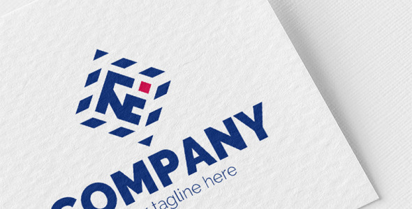 Шаблон логотипа на тему графика