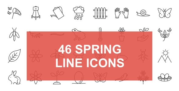 Набор иконок на тему графика