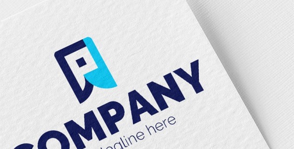 Шаблон логотипа на тему графика