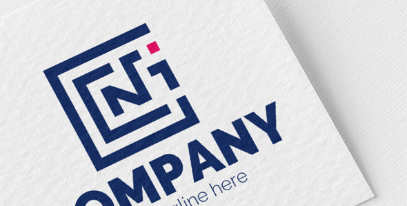 Шаблон логотипа на тему графика