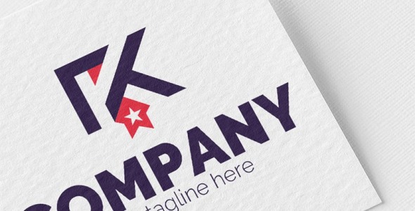 Шаблон логотипа на тему графика