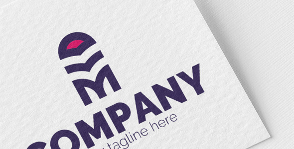 Шаблон логотипа на тему графика