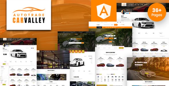 автотрейдинг и каталог листинга угловой шаблон сайта