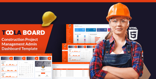 построение шаблона администратора html5