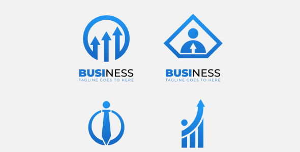 Шаблон логотипа на тему графика