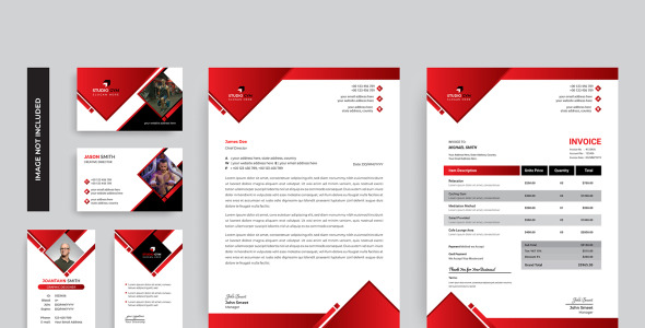 Фирменный стиль на тему графика