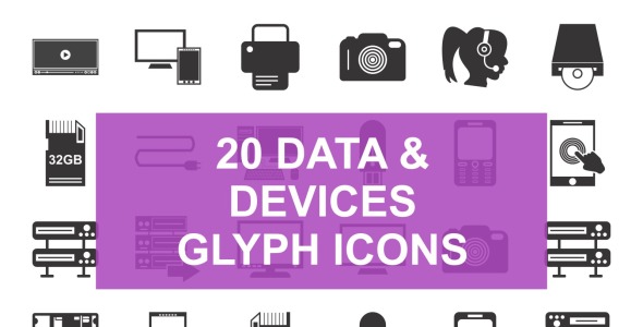 Набор иконок на тему графика