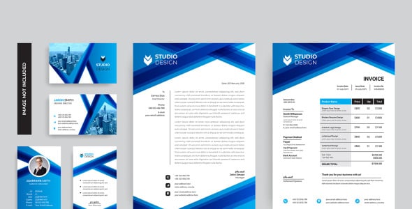 Фирменный стиль на тему графика