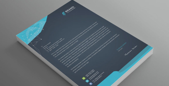 Фирменный стиль на тему графика