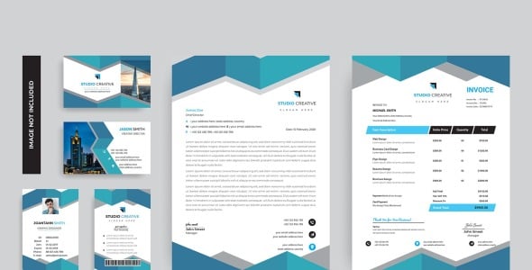 Фирменный стиль на тему графика