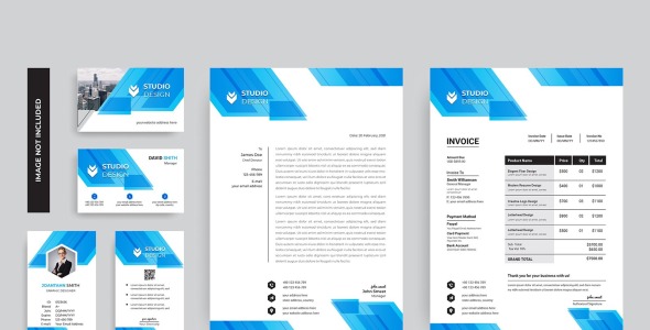 Фирменный стиль на тему графика