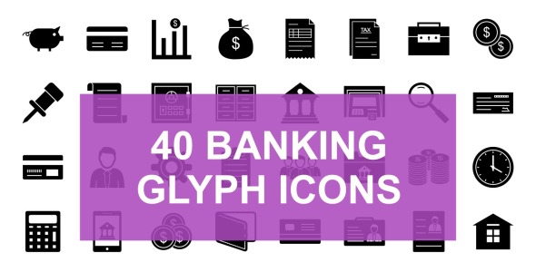 Набор иконок на тему графика