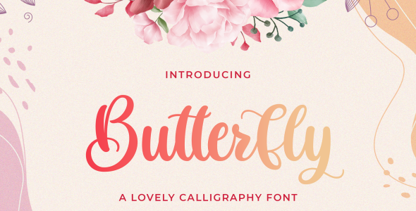 Шрифт на тему графика