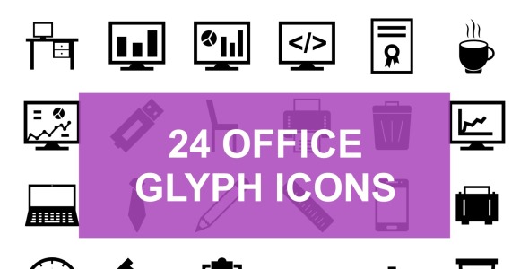 Набор иконок на тему графика