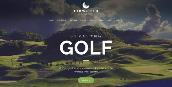 гольф клуб moto cms 3 шаблон