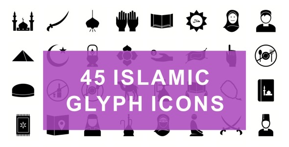 Набор иконок на тему графика