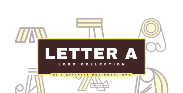 Шаблон логотипа на тему графика