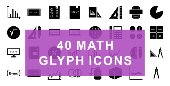 Набор иконок на тему графика