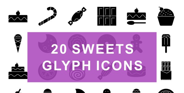 Набор иконок на тему графика