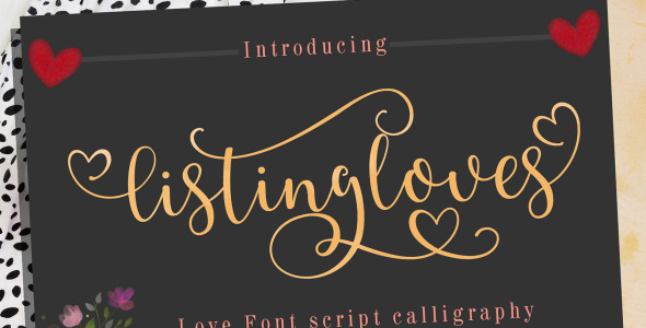 Шрифт на тему графика