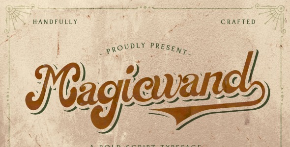 Шрифт на тему графика