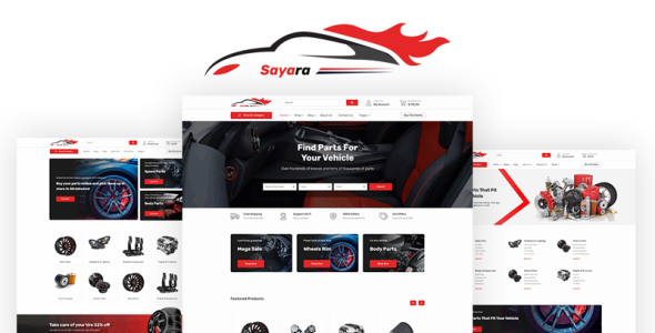 шаблон сайта магазина автозапчастей