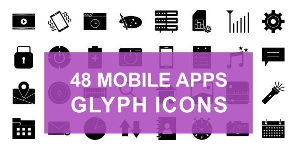 Набор иконок на тему графика