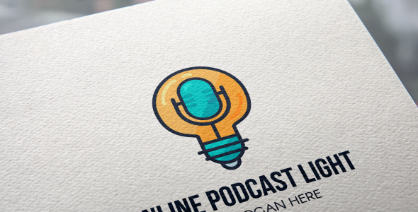 Шаблон логотипа на тему графика