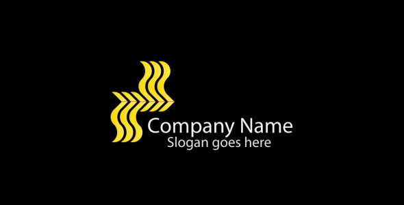 Шаблон логотипа на тему графика