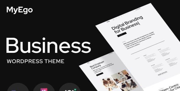 бизнес-сайт wordpress тема