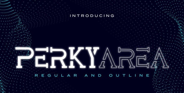 Шрифт на тему графика