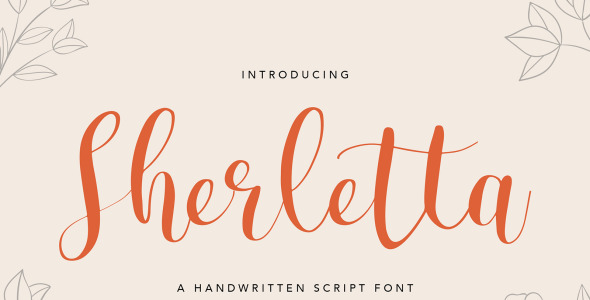 Шрифт на тему графика