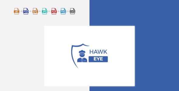 Шаблон логотипа на тему графика