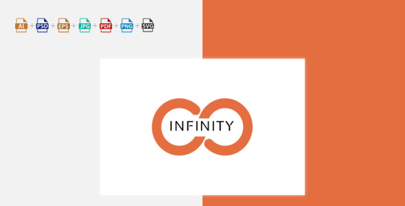 Шаблон логотипа на тему графика