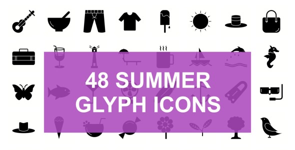 Набор иконок на тему графика