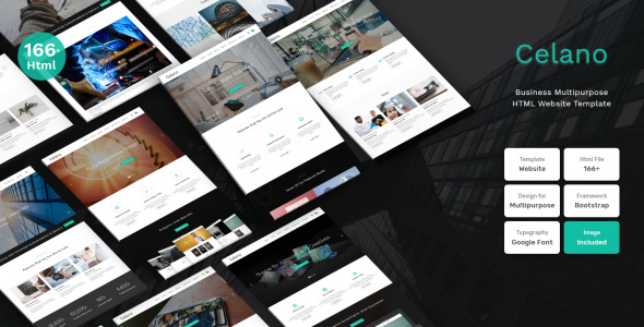 бизнес универсальный чистый шаблон сайта bootstrap