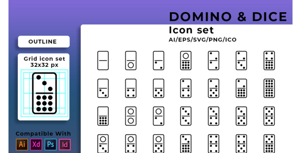 Набор иконок на тему графика