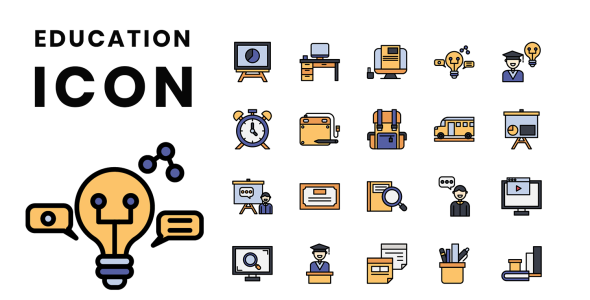 Набор иконок на тему графика