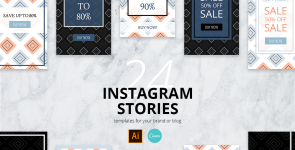 Шаблон для соцсетей на тему графика