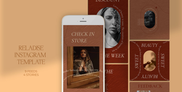 Шаблон для соцсетей на тему графика