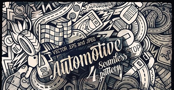 Pattern на тему графика